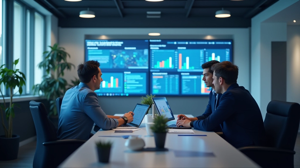 Environnement collaboratif moderne de transformation numérique en France