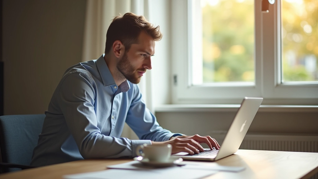 Formation en ligne et développement des compétences, personne apprenant sur un ordinateur dans un environnement d'apprentissage